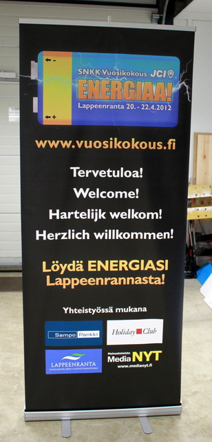 Vuosikokous Roll-UP Vuosikokous Roll-UP