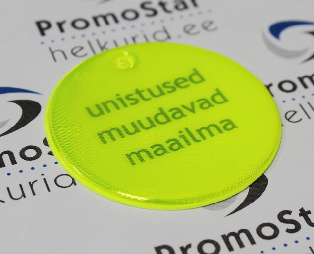 Keltainen pehmoheijastin Keltainen pehmoheijastin