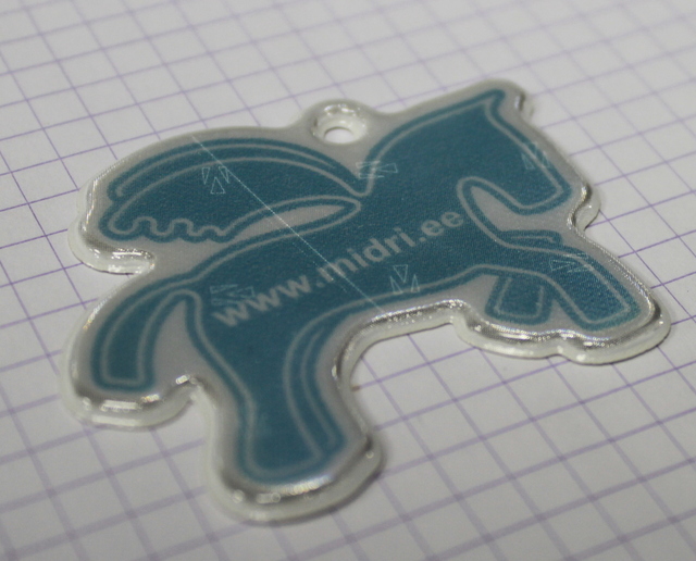 Hevosen muotoinen pehmoheijastin Hevosen muotoinen pehmoheijastin