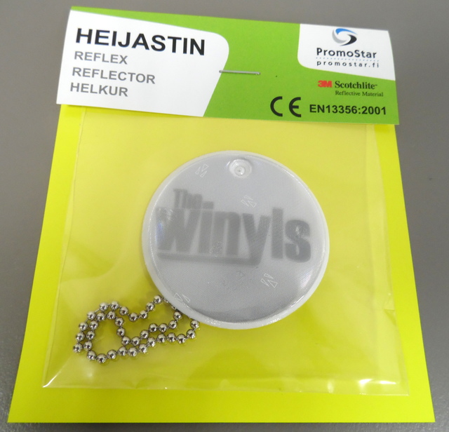 Pyöreä logoheijastin The Winyls Pyöreä logoheijastin The Winyls