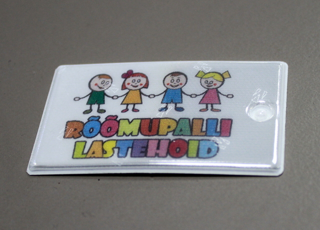 Suorakulmainen heijastin Rõõmupalli Lastehoid Suorakulmainen heijastin Rõõmupalli Lastehoid