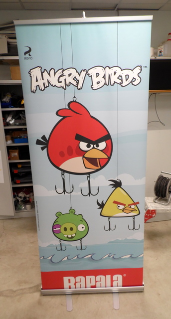 Klassikaline Roll-Up Angry birds Klassikaline Roll-Up Angry birds