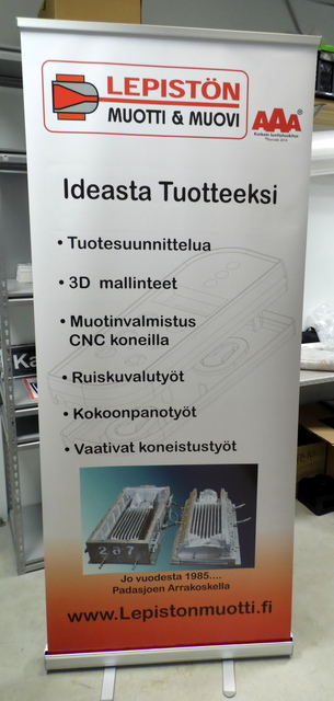 Roll-Up Lepistönmuotti Roll-Up Lepistönmuotti