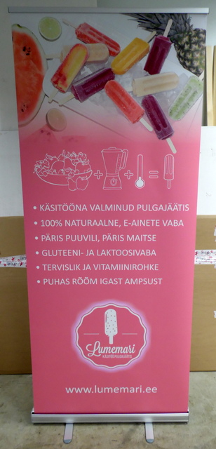 Classic Roll Up 850x2000 mm Lumemari Classic Roll Up 850x2000 mm Lumemari