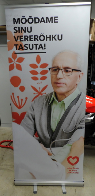 Classic Roll Up 850x2000 mm Südame Apteek Classic Roll Up 850x2000 mm Südame Apteek