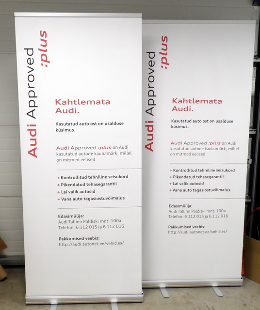 Roll-Up Audi Roll-Up Audi