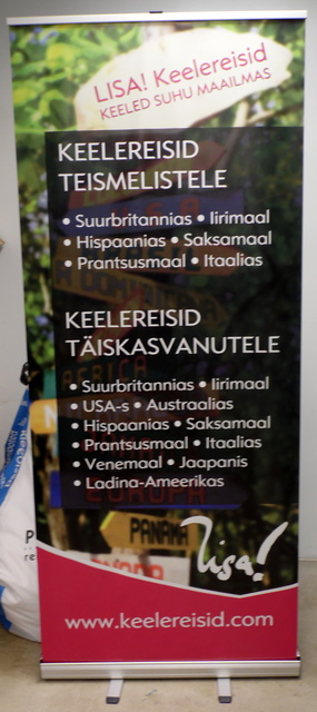 Classic Roll Up 850x2000 mm Keelereisid Classic Roll Up 850x2000 mm Keelereisid