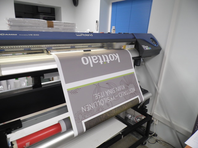 RollUp kuvavuodan painatus RollUp kuvavuodan painatus