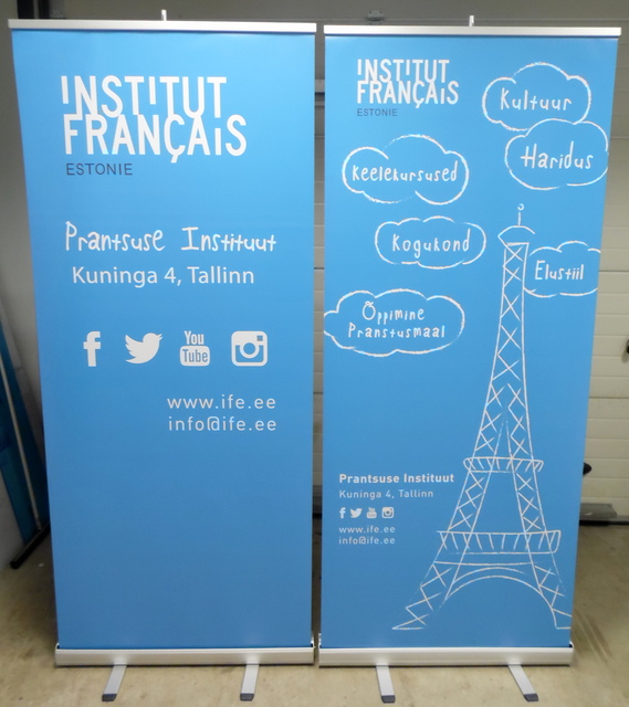 Classic Roll Up 850x2000 mm Prantsuse Instituut Classic Roll Up 850x2000 mm Prantsuse Instituut