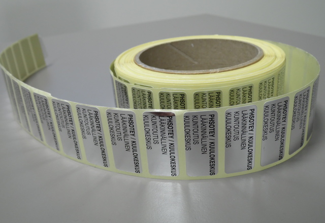 Etikettitarra KUULOKESKUS Etikettitarra KUULOKESKUS