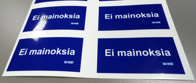 Tarrat Ei mainoksia Tarrat Ei mainoksia