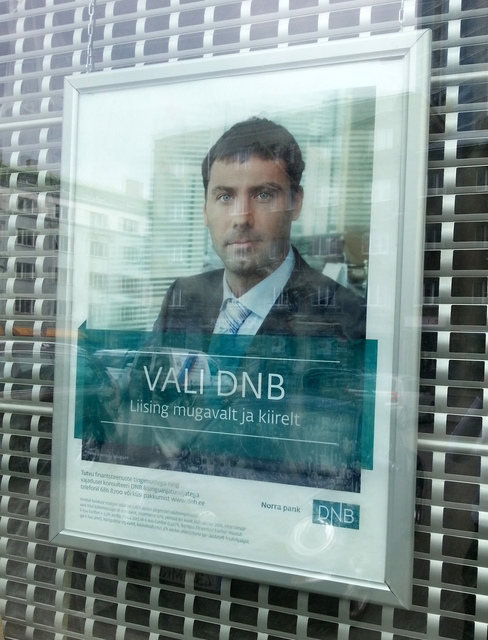 Mainostaulu DNB Mainostaulu DNB