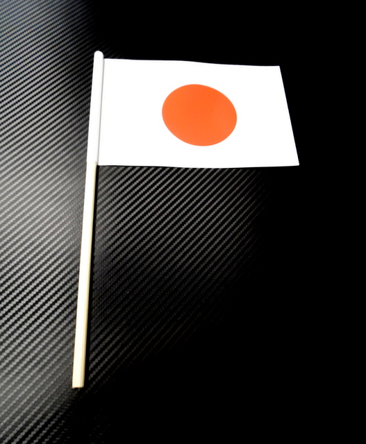 Paperilippu puuvarrella Paperilippu puuvarrella