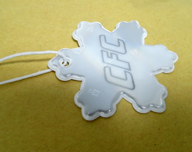 Pehmoheijastin Lumihiutale CFC Pehmoheijastin Lumihiutale CFC