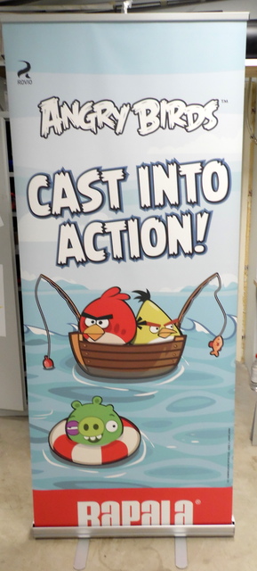 Roll-UP teline Angry Birds Roll-UP teline Angry Birds