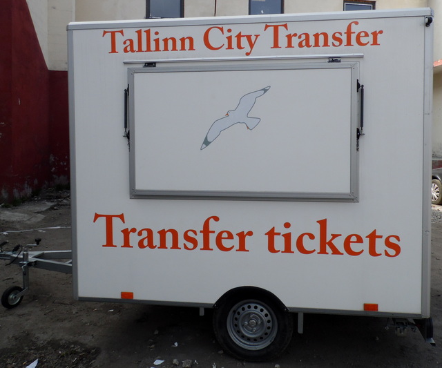 Trailerin mainostarrat Tallinn City Transfer Trailerin mainostarrat Tallinn City Transfer
