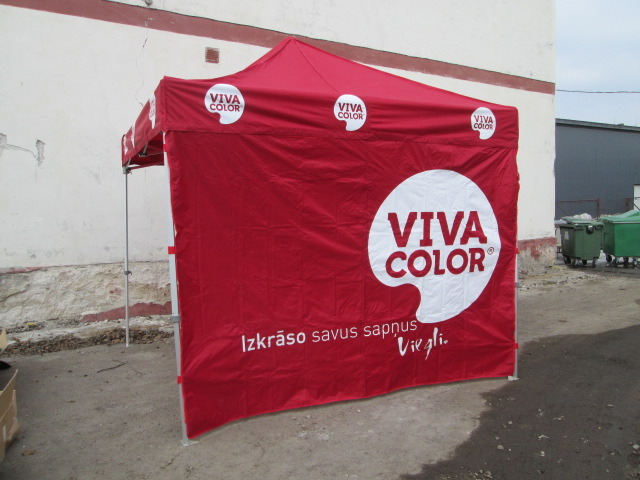 3x3 Pop-up telta Viva color 3x3 Pop-up telta Viva color