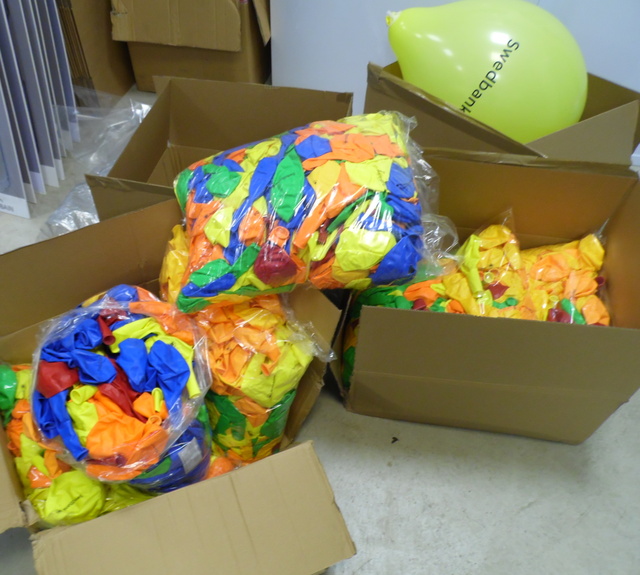 Värilliset ilmapallot Värilliset ilmapallot