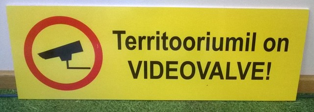 Kyltti videovalvonta Kyltti videovalvonta