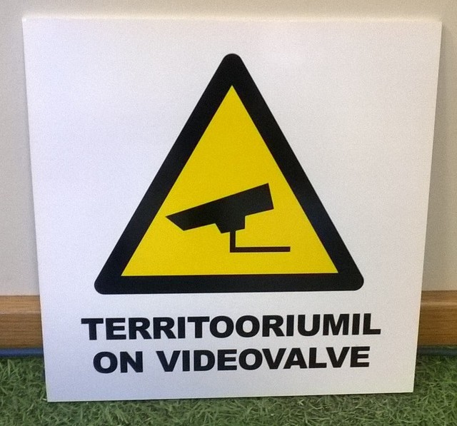 Kyltti videovalvonta Kyltti videovalvonta