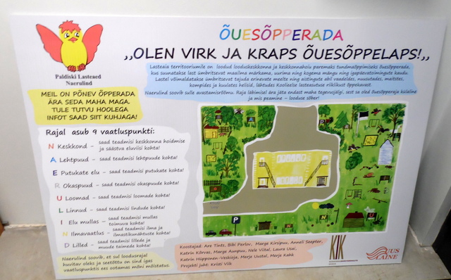 Paldiski Lasteaed BIP kyltti Paldiski Lasteaed BIP kyltti