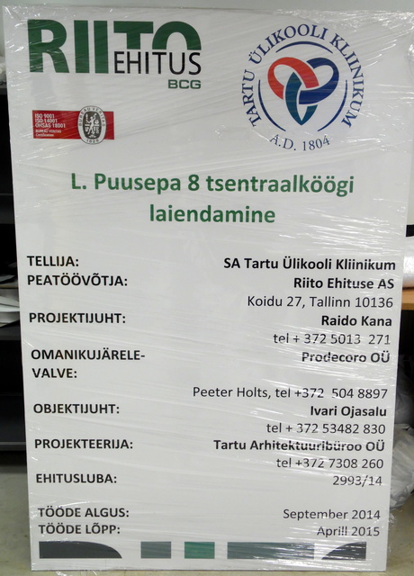 Mainoskyltti Riito Ehitus Mainoskyltti Riito Ehitus