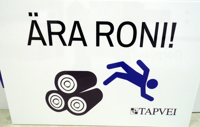 Varoituskyltti Tapvei Varoituskyltti Tapvei