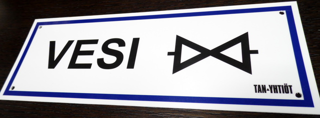 Mainoskyltti Vesi Mainoskyltti Vesi