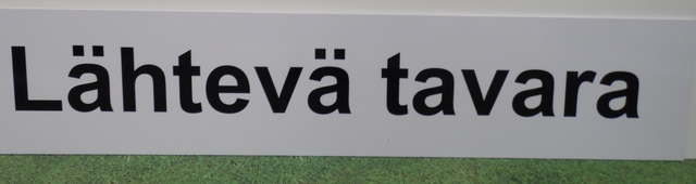 5 mm PVC kyltti tarralla 5 mm PVC kyltti tarralla