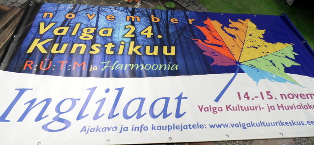 PVC banderolli Valga Kultuurikeskus PVC banderolli Valga Kultuurikeskus