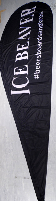 Beach flag Ice Beaver Beach flag Ice Beaver