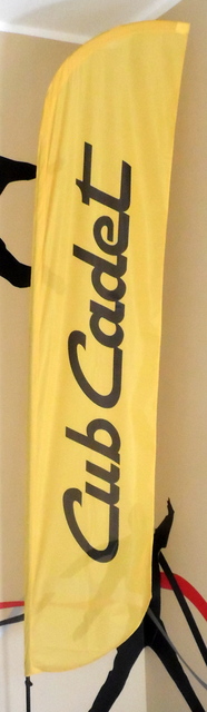 Beach flag Cub Cadet Beach flag Cub Cadet