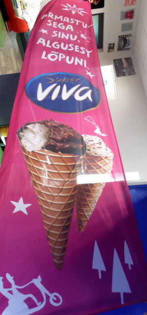 Beach flag Tuuli Super Viva Beach flag Tuuli Super Viva